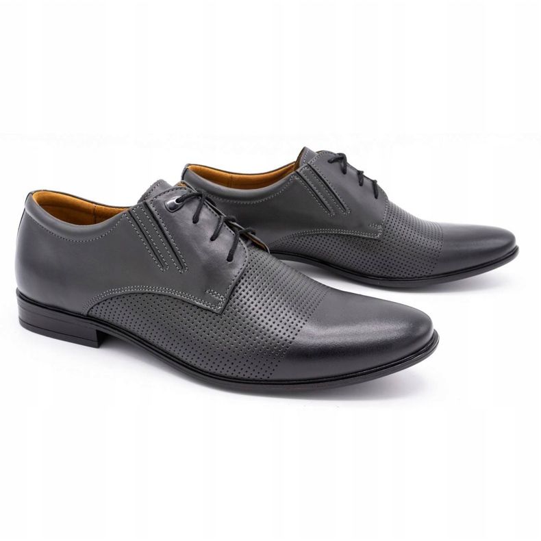 Olivier Chaussures en cuir masculin 482 gris 1 Olivier Chaussures en cuir masculin 482 gris 1