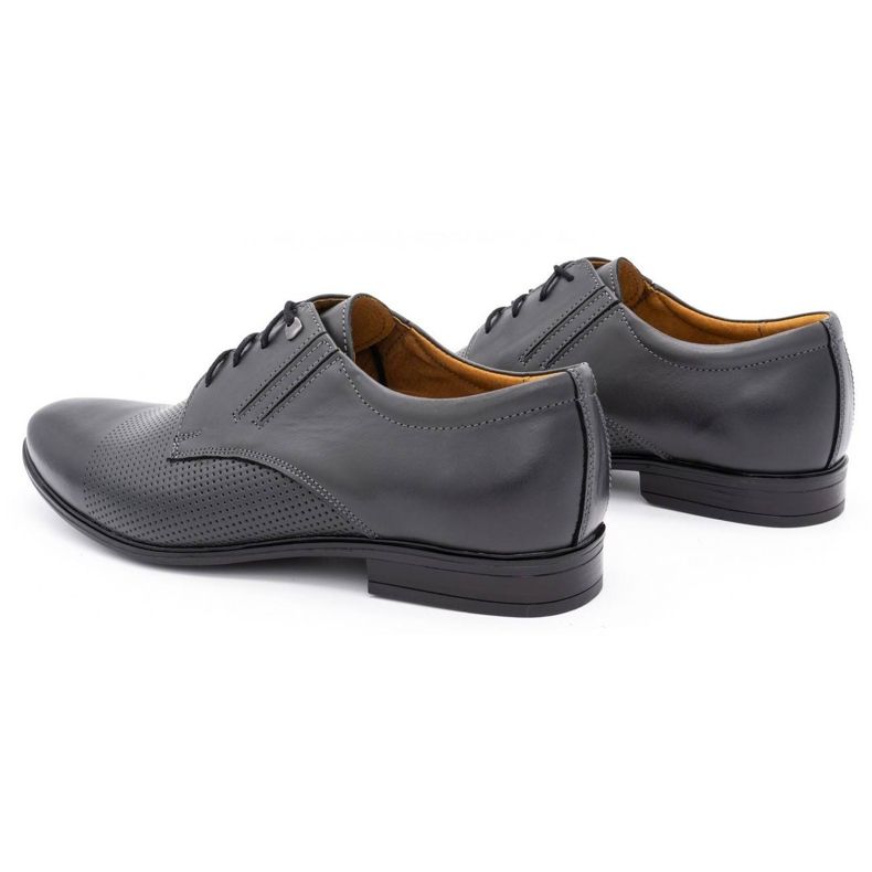 Olivier Chaussures en cuir masculin 482 gris 4 Olivier Chaussures en cuir masculin 482 gris 4