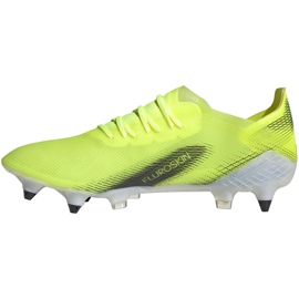 Chaussures de foot Adidas X Ghosted.1 Sg FW6890 jaune jaune 2