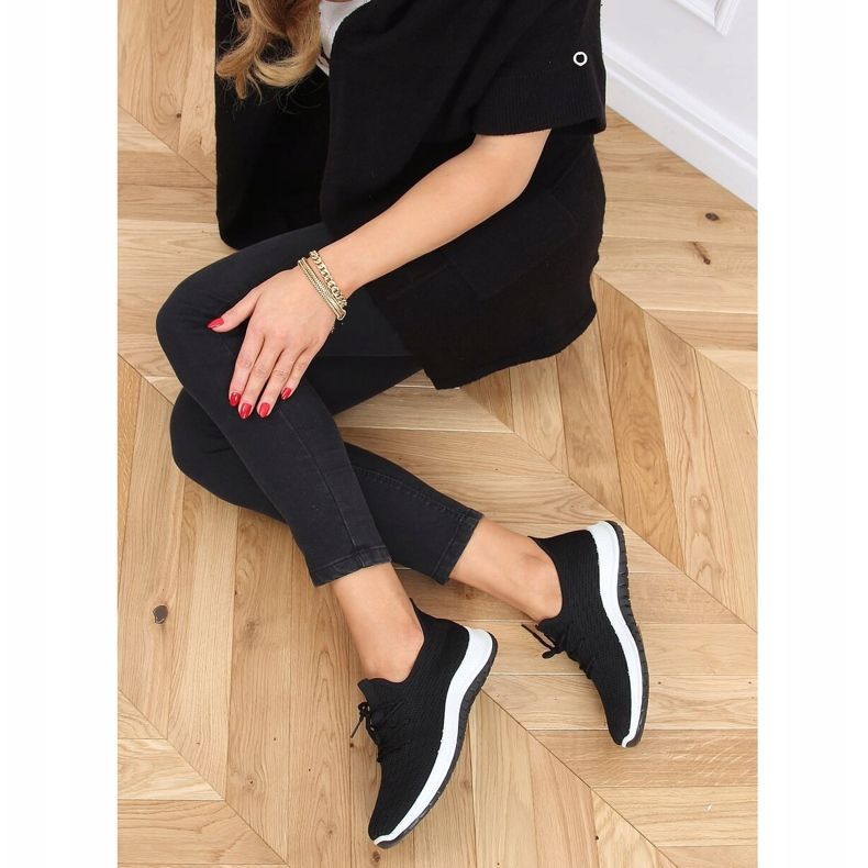 Noir BL1817-SP Chaussettes noires chaussures de sport 2