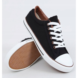 Baskets classiques pour femmes noires BN-B68 Noir le noir 4