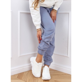 Chaussures de sport blanches YL-45 Blanc 1 Chaussures de sport blanches YL-45 Blanc 1