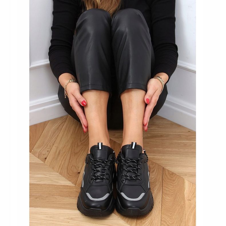 Noir 9933 Chaussures de sport noires le noir 2