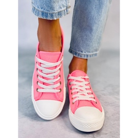 Baskets femme roses 3176 Fuchsia 1