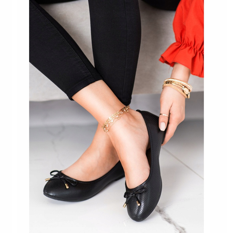 Clowse Ballerines noires 2