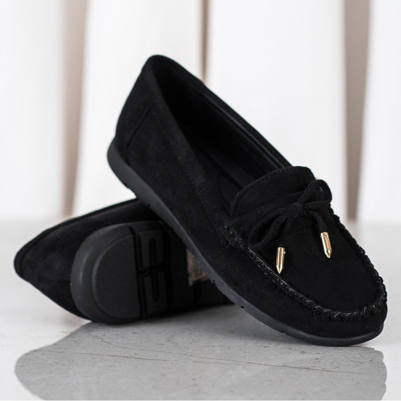 Renda Mocassins noirs le noir 1