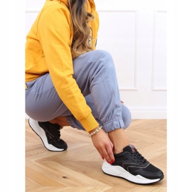 Noir GB-003 Chaussures de sport noires 1