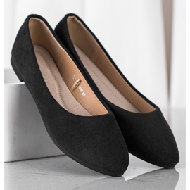 Ballerines classiques VINCEZA le noir 3