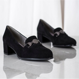 Escarpins décontractés de Sergio Leone le noir 1 Escarpins décontractés de Sergio Leone le noir 1