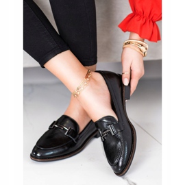 Chaussures Sergio Leone à imprimé serpent le noir 1