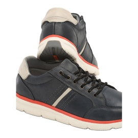 Chaussures décontractées pour hommes Vices SD63-13 Marine 41 46 beige bleu marin bleu 1
