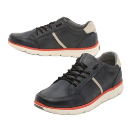 Chaussures décontractées pour hommes Vices SD63-13 Marine 41 46 beige bleu marin bleu 2
