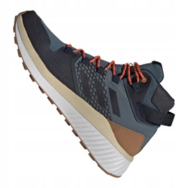 Chaussures Adidas Terrex Folgian Mid Gtx M EF6766 brun le noir orange gris 5