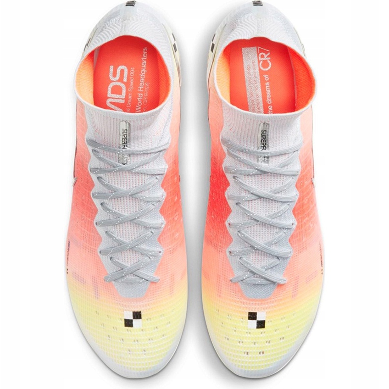 Nike Mercurial Superfly 8 Elite Mds Fg CV0959 108 chaussures de football orange 1