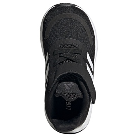 Adidas Duramo Sl I chaussures pour enfants noir et blanc FX7320 1