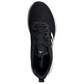 Chaussures homme Adidas Fluidstreet noir et blanc FW1703 1