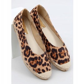 Léopard CD-3 Espadrilles pour femmes Léopard brun 3