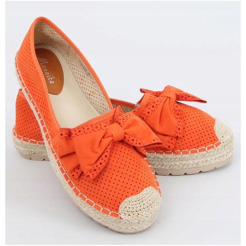 Espadrilles femme orange J131-22 Orange 2