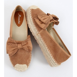 Espadrilles pour femme camel J131-22 Camel brun 3