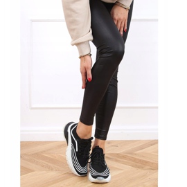 Chaussettes noires BX1820-SP NOIR/BLANC chaussures de sport blanche le noir 2