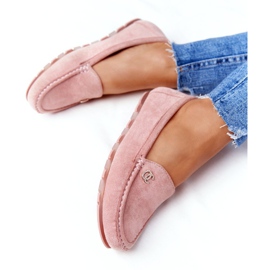 PS1 Mocassins Femme En Daim Rose Madelyn 5