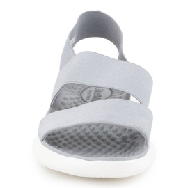 Crocs Literide Stretch Sandale W 206081-00J gris 1