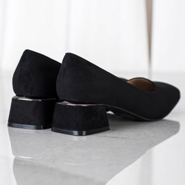 Filippo Escarpins à talons hauts le noir 1