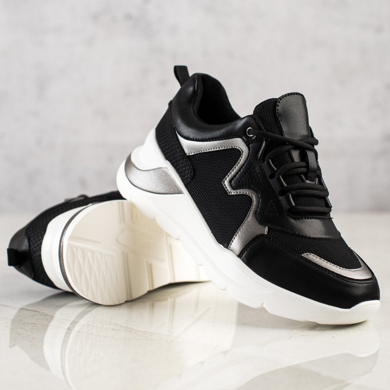 Weide Baskets confortables et élégantes le noir 1