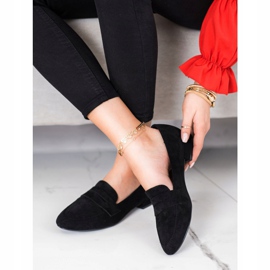 Sergio Leone Lordsy en talons bas noir 1
