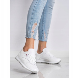 SHELOVET Baskets classiques blanche 2