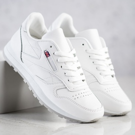 SHELOVET Baskets classiques blanche 1