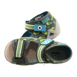 Befado sandales chaussures pour enfants 350P023 vert 4