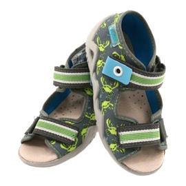 Befado sandales chaussures pour enfants 350P023 vert 3