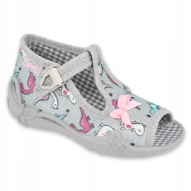 Chaussures enfant Befado 213P123 rose argent 1 Chaussures enfant Befado 213P123 rose argent 1