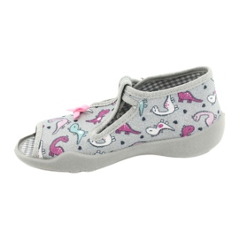 Chaussures enfant Befado 213P123 rose argent 2 Chaussures enfant Befado 213P123 rose argent 2