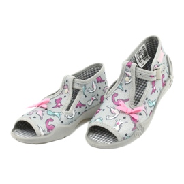 Chaussures enfant Befado 213P123 rose argent 3 Chaussures enfant Befado 213P123 rose argent 3