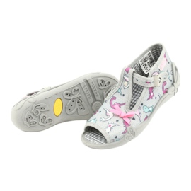 Chaussures enfant Befado 213P123 rose argent 4 Chaussures enfant Befado 213P123 rose argent 4