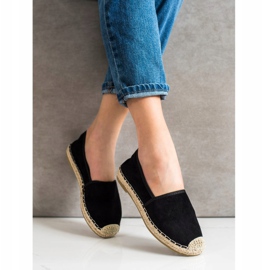 Kayla Espadrilles Ajourées Légères le noir 1