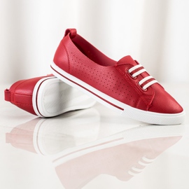 SHELOVET Chaussons de sport rouge 1