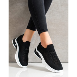Filippo Baskets ajourées à lacets le noir 3