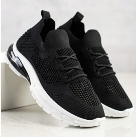 Filippo Baskets ajourées à lacets le noir 2