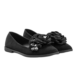 Mocassins Chaya femme noirs 1