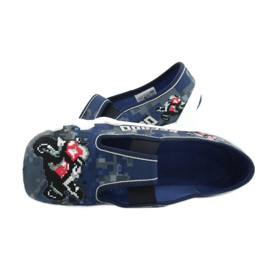 Chaussures pour enfants Befado 290Y203 bleu marine bleu gris 5