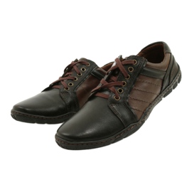 Mario Pala Chaussures en cuir pour hommes 616 marron brun 3