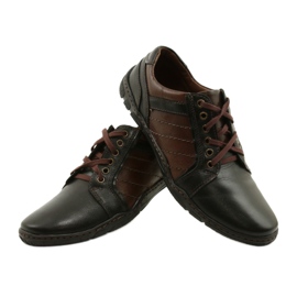 Mario Pala Chaussures en cuir pour hommes 616 marron brun 5