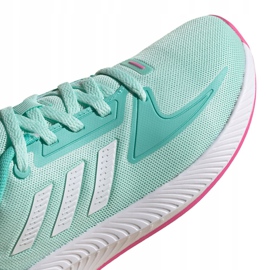 Chaussures de course Adidas Runfalcon 2.0 K Jr FY9502 vert 3