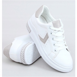 Baskets blanches pour femmes CC-40 Gris 1