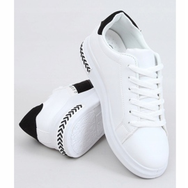 Baskets femme blanches CC-42 BLANC / NOIR le noir 1