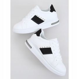 Baskets femme blanches CC-42 BLANC / NOIR le noir 2