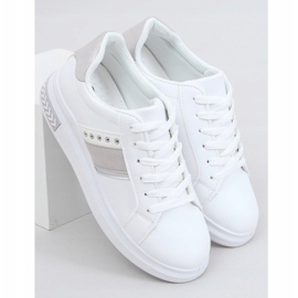 Baskets blanches pour femmes CC-42 Gris 1
